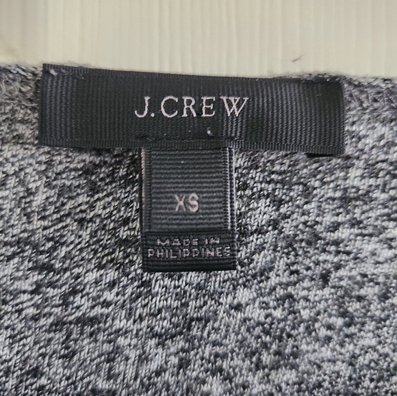 J Crew Womens Size XS Oversized Striped Long Sleeve Pullover Knit Sweater - Picture 2 of 5